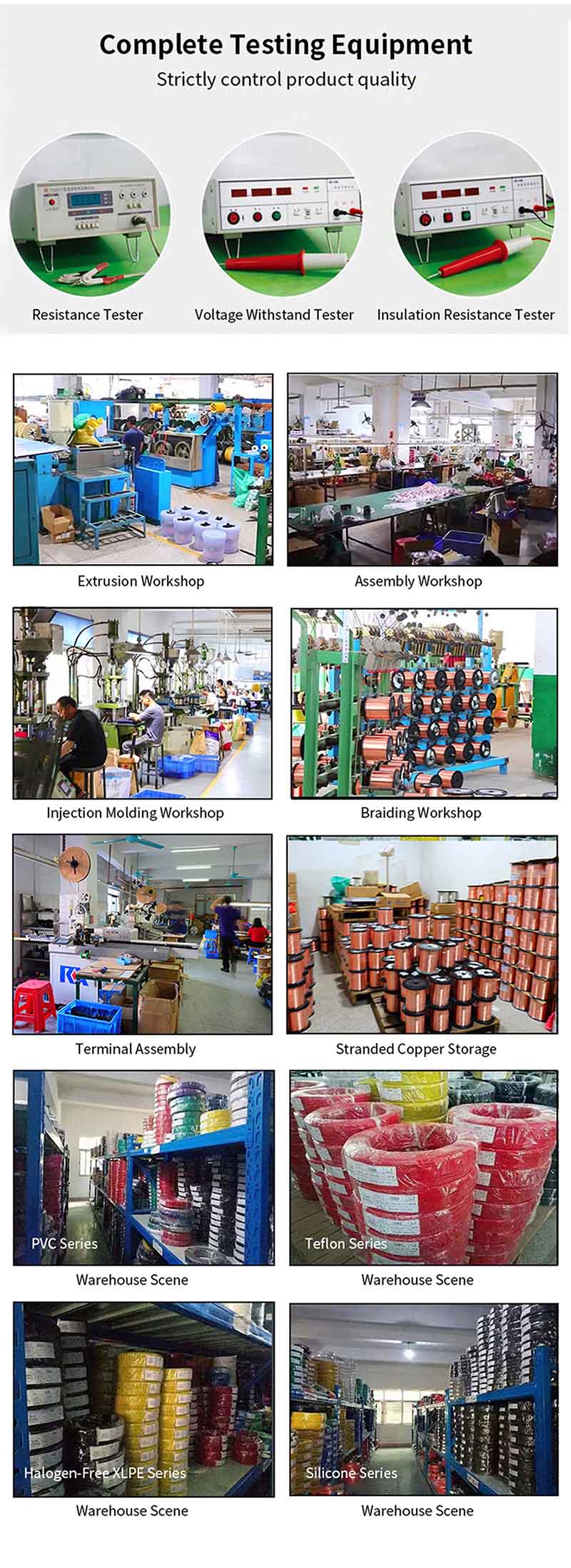 3.5mm audio cable, male to male, male to female7