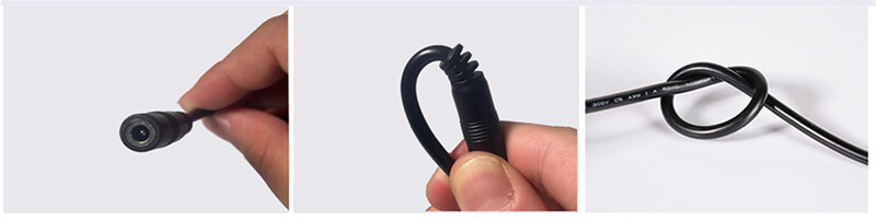 DC male and female single-ended power cord3