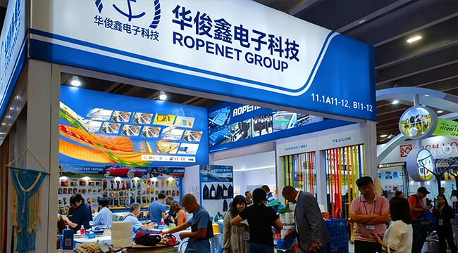 Shenzhen Huajunxin Electronics Technology Co., Ltd. showcased its high-end electronic wires at the Canton Fair, securing orders from multiple countries.