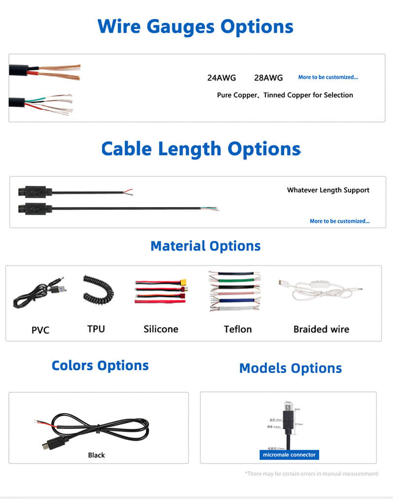 Android micro male charging cable6