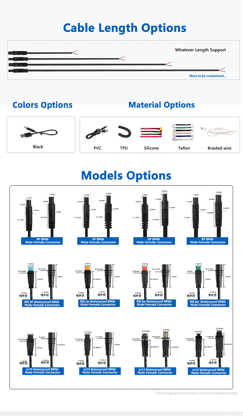 BMW male and female single-head line8