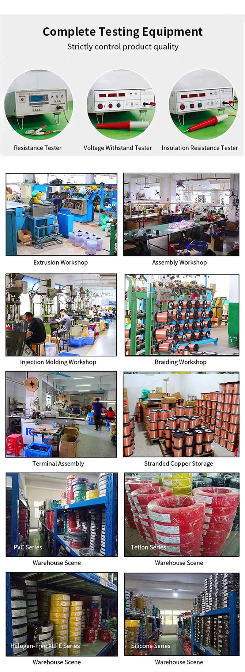 DC 1 mm² male and female single-ended power cord7