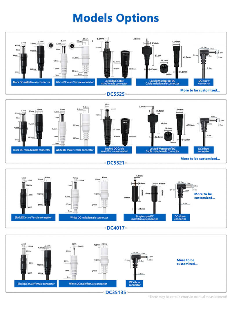 DC elbow male connector7
