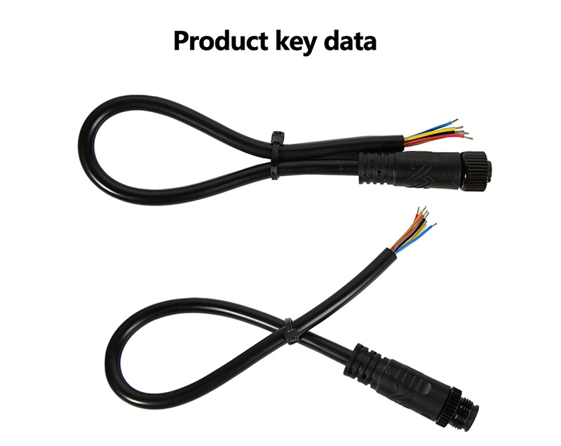 M12 Waterproof Male and Female Cables1