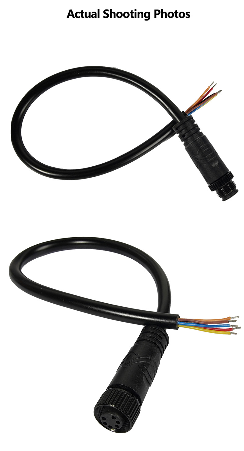 M12 Waterproof Male and Female Cables4