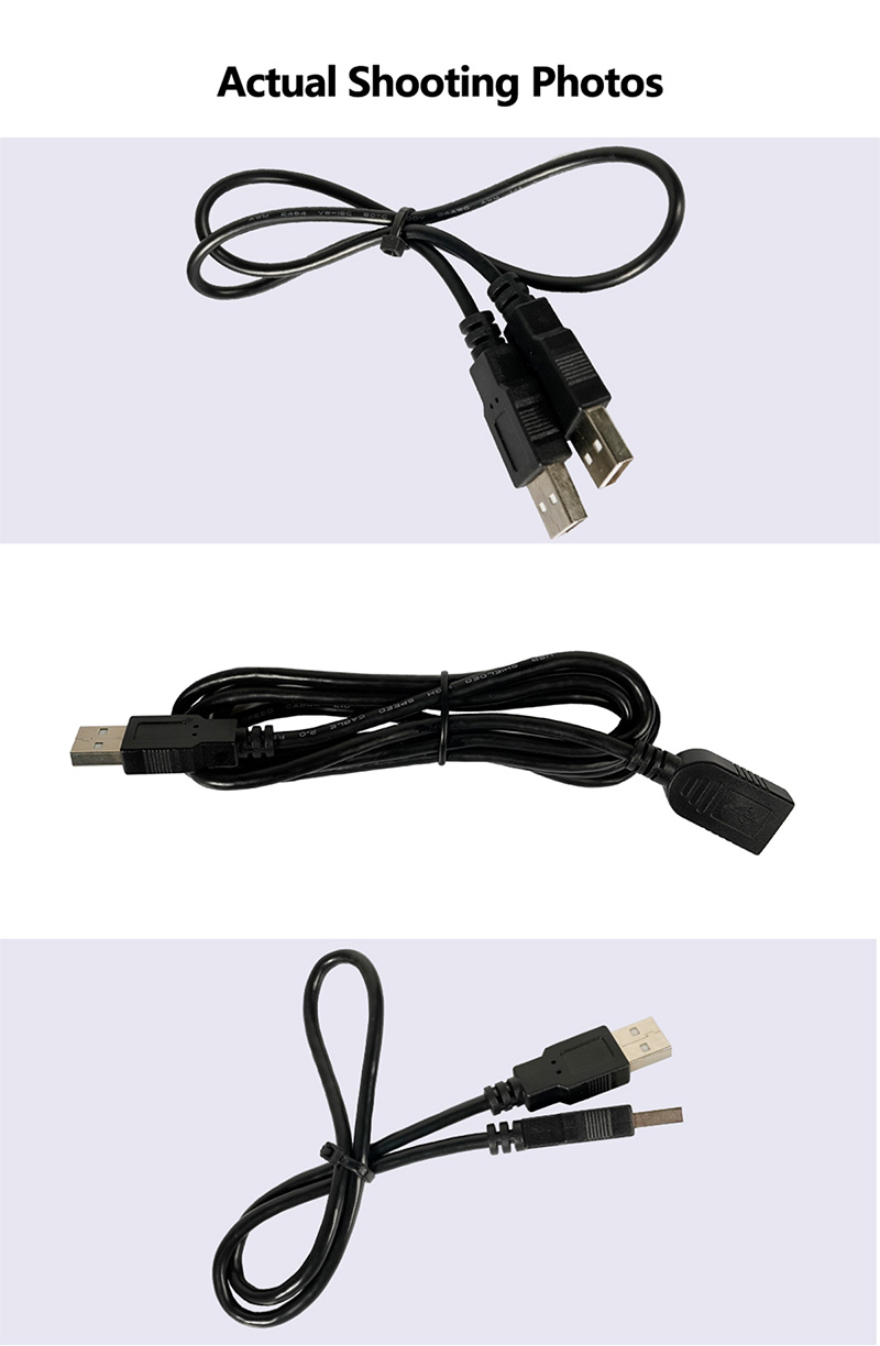 USB male to female charging cable4