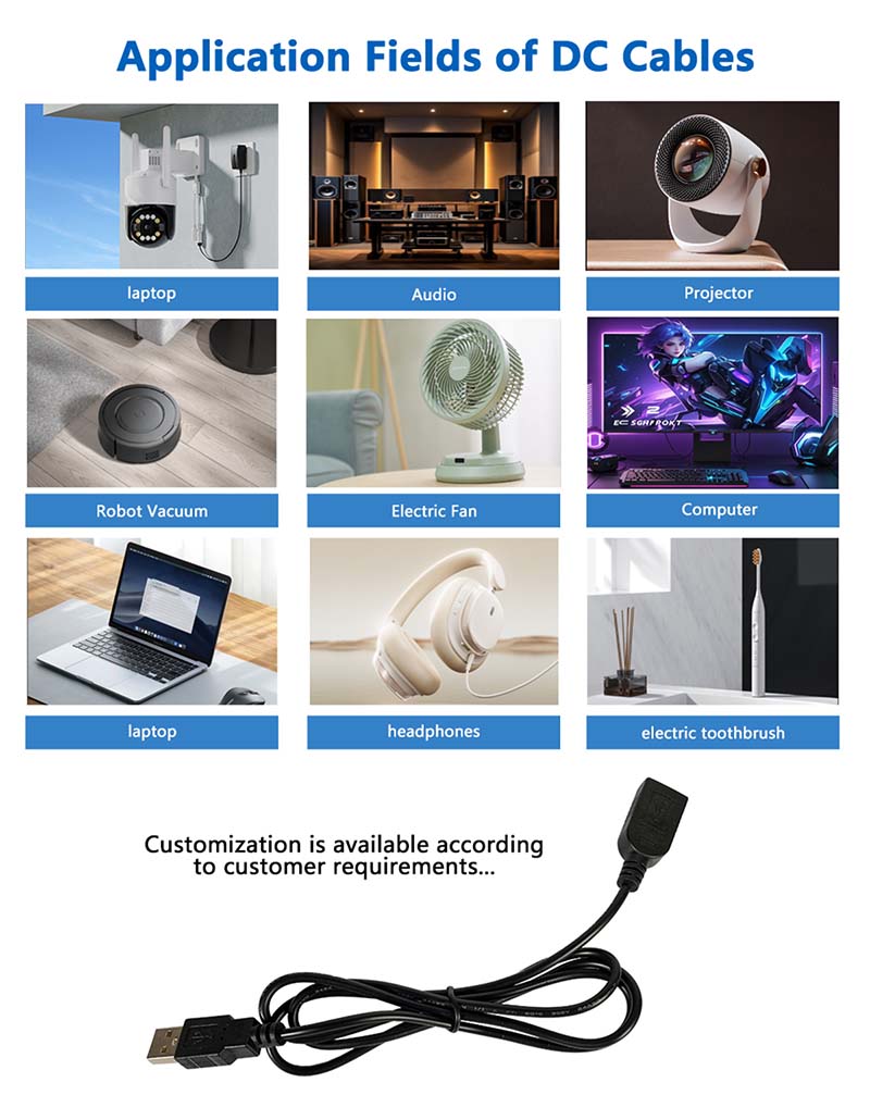 USB male to female charging cable9