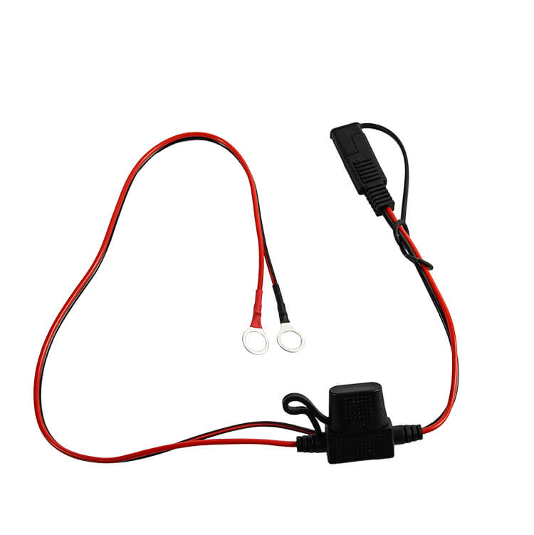 Automotive SAE Connector Power Cable with Ring Terminal (Fuse Holder Version) (3)