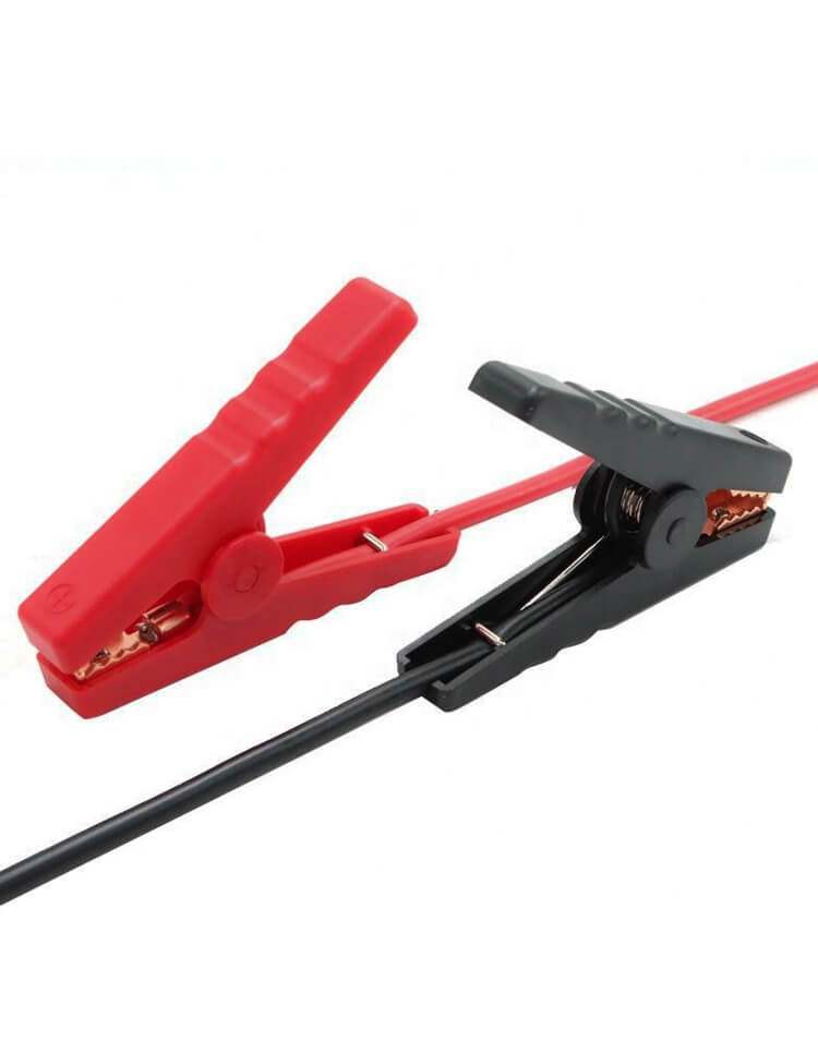 Car Battery Alligator Clip to Ring Terminal Connection Cable (1)