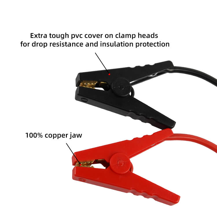 Car Battery Alligator Clip to Ring Terminal Connection Cable (3)