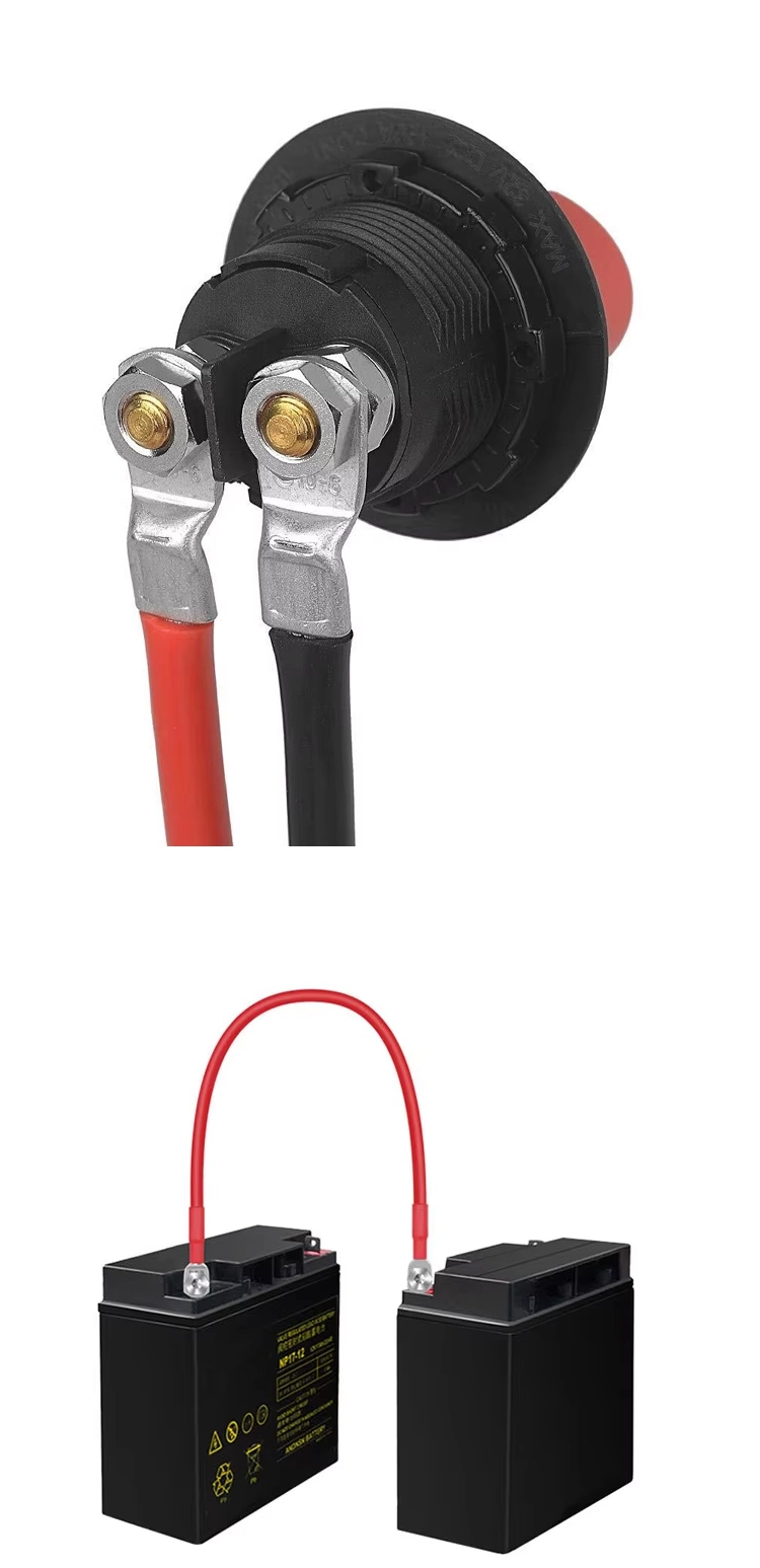 High-Current Battery Connection Cable (Battery Jumper Cable Battery Series Connection Cable) (4)
