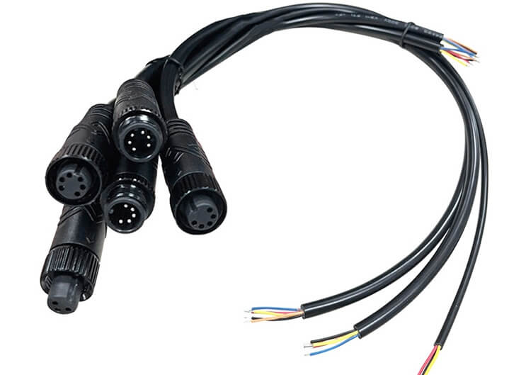Durable IP67 M12 cables ensuring reliable outdoor connectivity