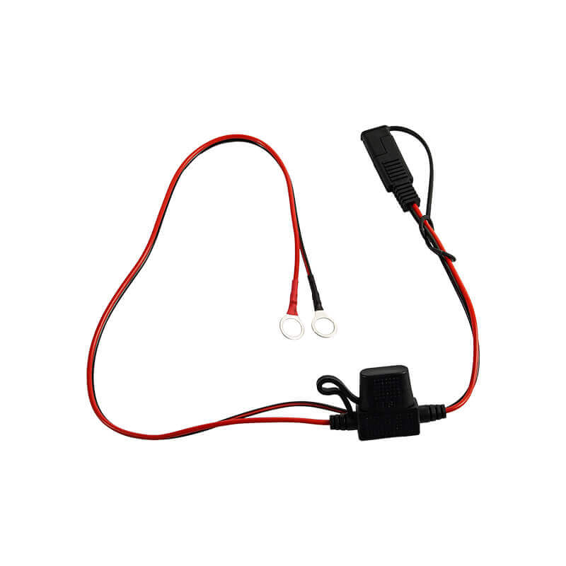 the Automotive SAE Connector Power Cable with Ring Terminal often include a built-in fuse holder