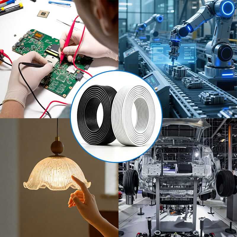 Multi-core cable materials arranged for wire harness design and production planning